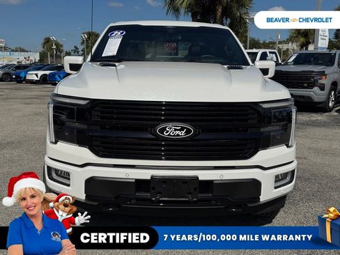 Used 2025 Ford F150 Platinum w/ Equipment Group 702A High image 3