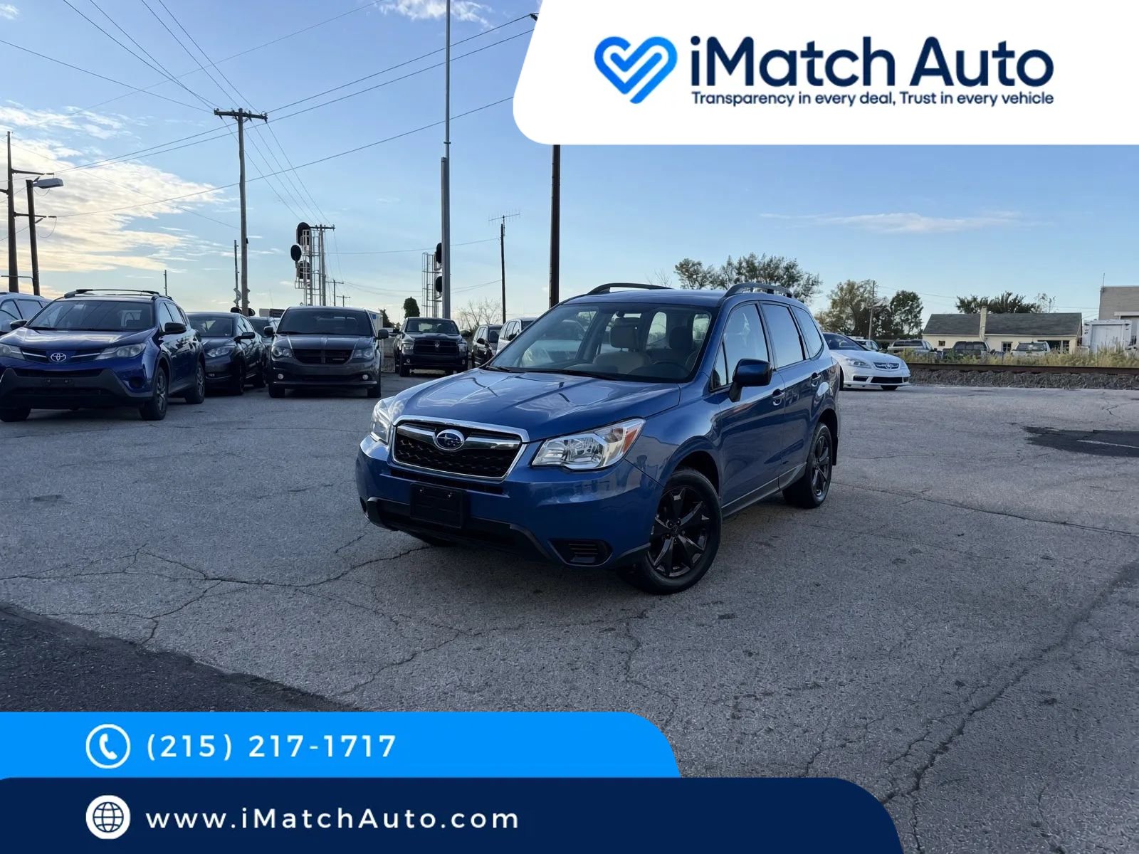 Used 2015 Subaru Forester 2.5i w/ Alloy Wheel Package AWD/4WD image 1