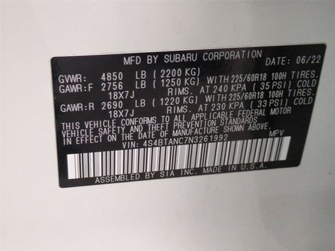 Used 2022 Subaru Outback Limited AWD/4WD image 25