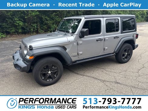 Used 2018 Jeep Wrangler Unlimited Sport S AWD/4WD image 1