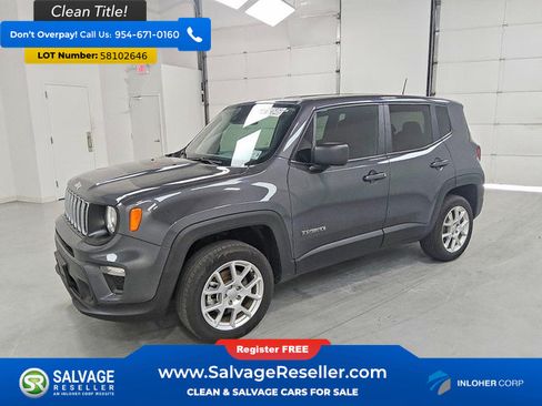 Used 2023 Jeep Renegade Latitude AWD/4WD image 1