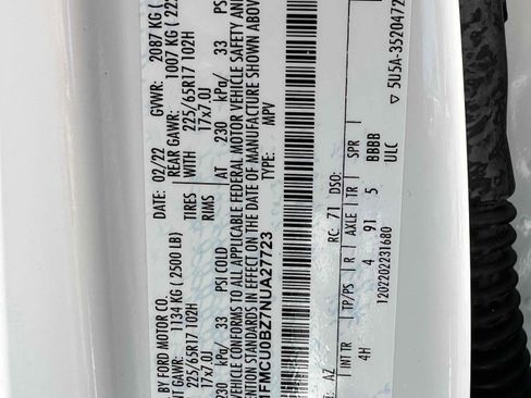 Used 2022 Ford Escape SE FWD image 10