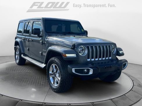 Used 2020 Jeep Wrangler Unlimited Sahara AWD/4WD image 1