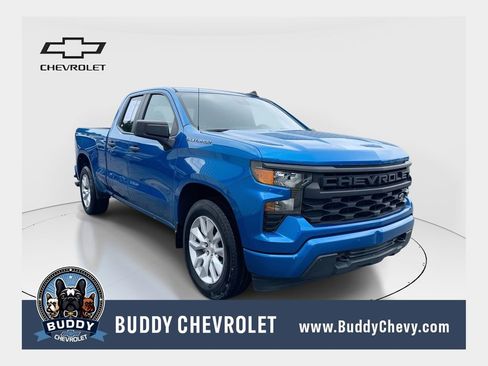 Used 2022 Chevrolet Silverado 1500 Custom RWD image 1