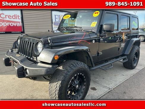 Used 2016 Jeep Wrangler Unlimited Sahara image 1