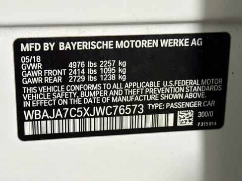 Used 2018 BMW 530i xDrive AWD/4WD image 31