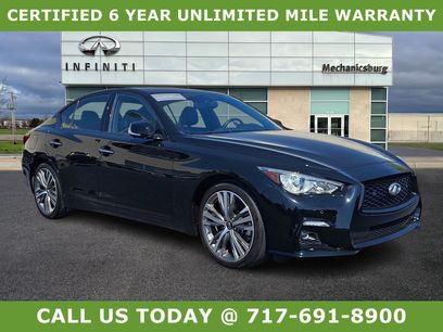 Certified 2023 INFINITI Q50 Sensory