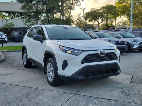 Used 2025 Toyota RAV4 LE FWD image 1