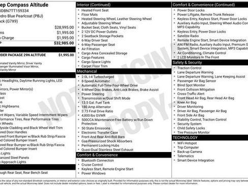 New 2026 Jeep Compass Latitude image 32