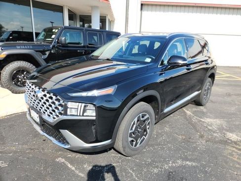 Used 2022 Hyundai Santa Fe Blue w/ Cargo Package AWD/4WD image 2