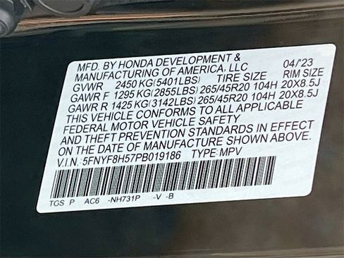 Used 2023 Honda Passport EX-L image 31