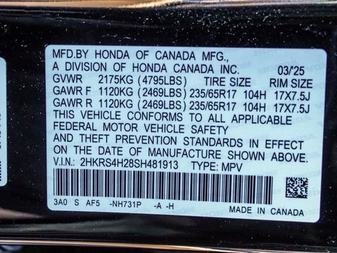 Used 2025 Honda CR-V LX image 14