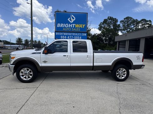 Used 2016 Ford F350 Lariat w/ Snow Plow Prep Package AWD/4WD image 2