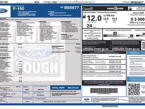 Used 2021 Ford F150 XLT w/ Equipment Group 301A Mid AWD/4WD image 20