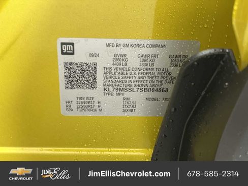 New 2025 Chevrolet TrailBlazer ACTIV w/ Convenience Package AWD/4WD image 66