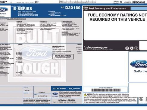 Used 2023 Ford E-450 and Econoline 450 Super Duty w/ Motorhome Prep Package image 4