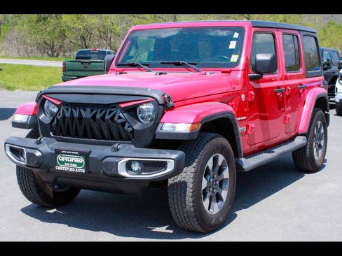 Used 2020 Jeep Wrangler Unlimited Sahara AWD/4WD image 1