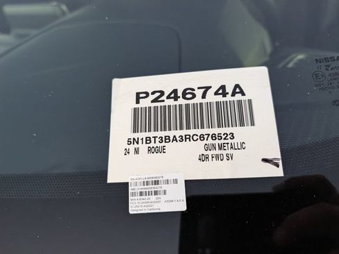 Used 2024 Nissan Rogue SV FWD image 36