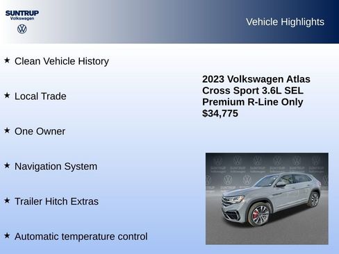Used 2023 Volkswagen Atlas Cross Sport SEL Premium R-Line image 7
