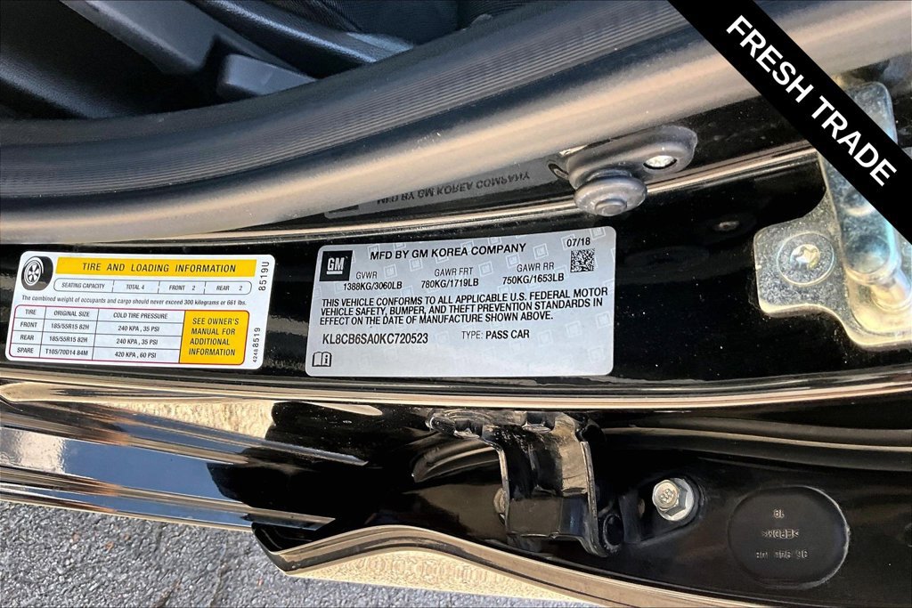 Used 2019 Chevrolet Spark LS FWD image 17