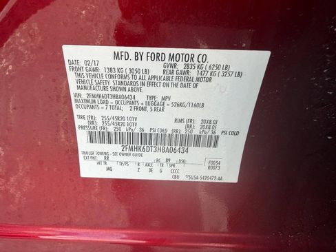 Used 2017 Ford Flex Limited w/ Equipment Group 303A AWD/4WD image 18
