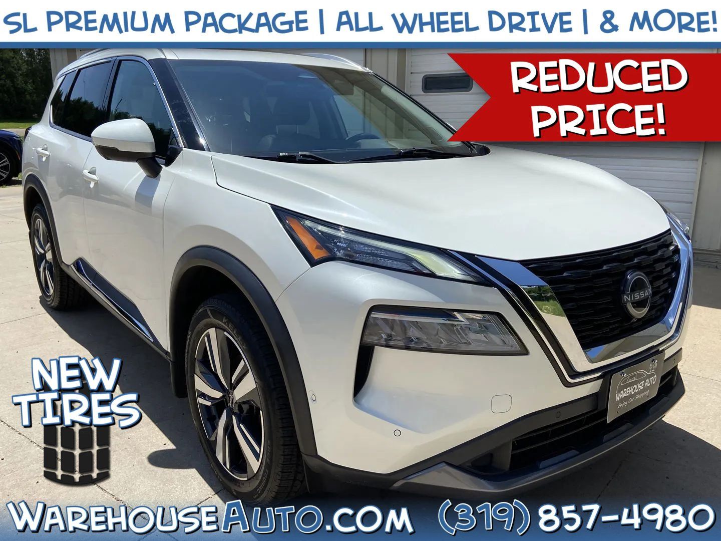 Used 2023 Nissan Rogue SL w/ SL Premium Package AWD/4WD image 1