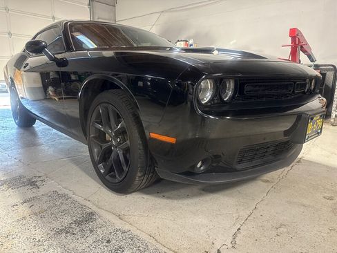 Used 2022 Dodge Challenger SXT w/ Blacktop Package RWD image 1