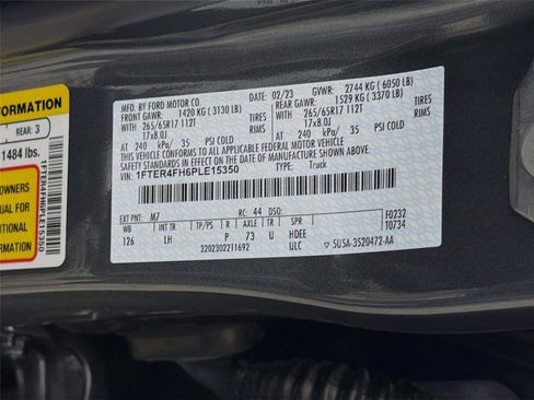 Used 2023 Ford Ranger XLT w/ Equipment Group 302A High AWD/4WD image 31
