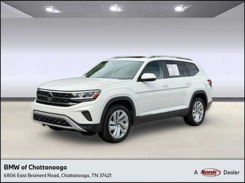 Used 2021 Volkswagen Atlas SEL AWD/4WD image 1