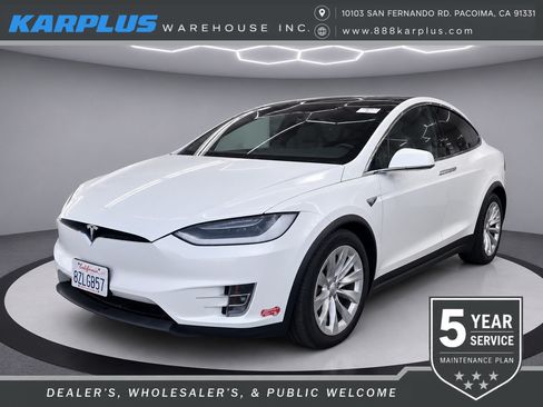 Used 2019 Tesla Model X Long Range AWD/4WD image 1