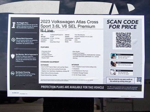 Used 2023 Volkswagen Atlas Cross Sport SEL Premium R-Line AWD/4WD image 29