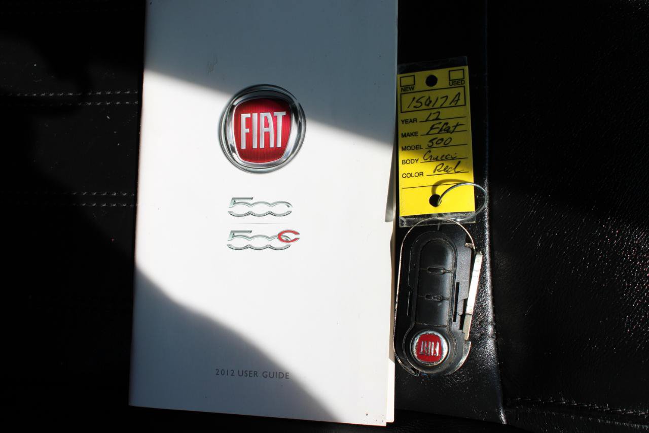 Used 2012 FIAT 500 Lounge w/ Luxury Leather Pkg FWD image 41