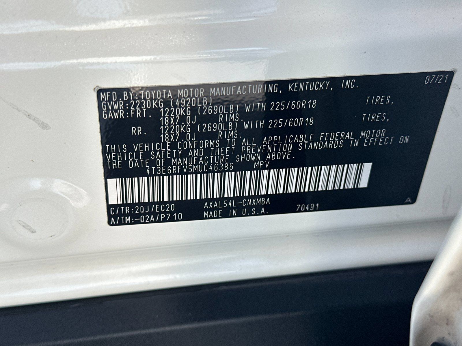 Used 2021 Toyota RAV4 XSE AWD/4WD image 28