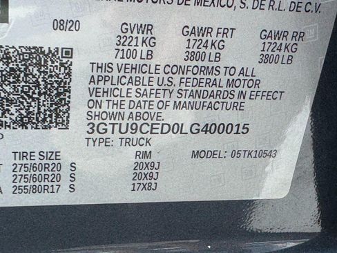 Used 2020 GMC Sierra 1500 Elevation w/ Elevation Value Package AWD/4WD image 26