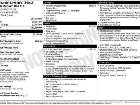 Used 2025 Chevrolet Silverado 1500 LT AWD/4WD image 20