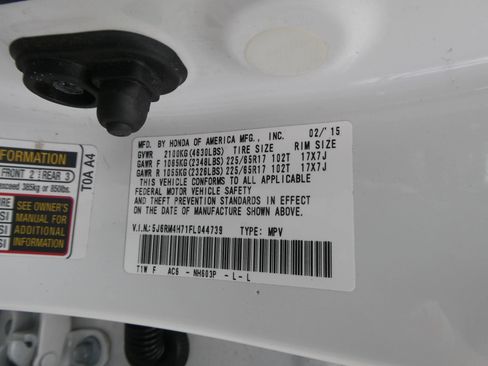Used 2015 Honda CR-V EX-L image 12