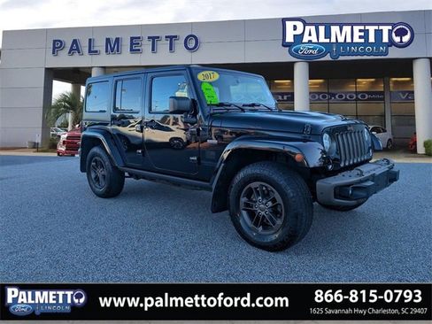 Used 2017 Jeep Wrangler Unlimited Sahara image 1