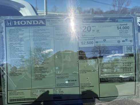 New 2026 Honda Ridgeline RTL image 33