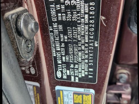 Used 2012 Kia Sorento FWD image 33