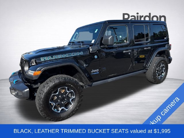 Used 2022 Jeep Wrangler Unlimited Rubicon 4xe AWD/4WD image 3
