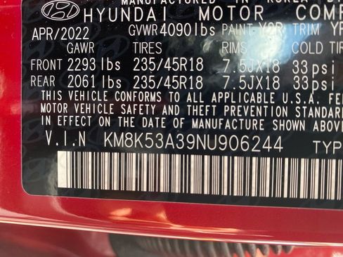 Used 2022 Hyundai Kona Limited FWD image 32