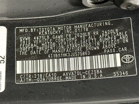 Used 2018 Toyota Camry SE image 29