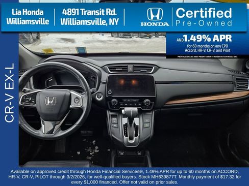 Certified 2021 Honda CR-V EX-L image 12