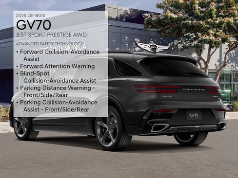 New 2026 Genesis GV70 3.5T Sport Prestige AWD/4WD image 36