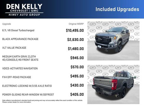 Used 2022 Ford F250 XLT w/ Black Appearance Package AWD/4WD image 3