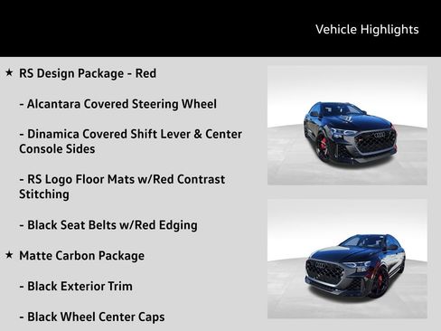 New 2026 Audi RS Q8 performance AWD/4WD image 21