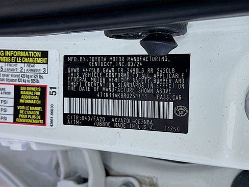 Used 2024 Toyota Camry LE w/ Convenience Package FWD image 35