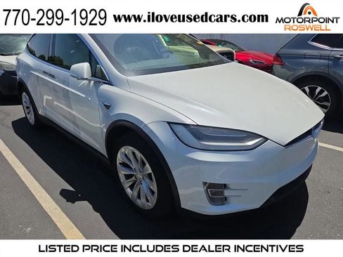 Used 2021 Tesla Model X Long Range AWD/4WD image 1