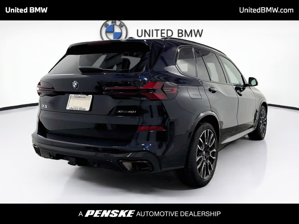 Certified 2024 BMW X5 xDrive40i w/ M Sport Package AWD/4WD image 5