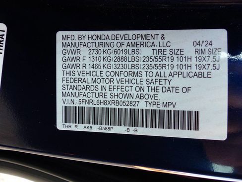 Used 2024 Honda Odyssey Touring image 16